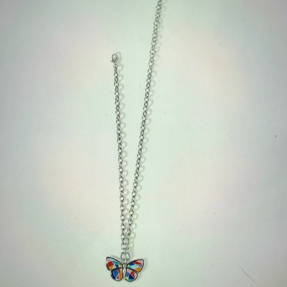 🆕🦋Brighton Colormix Butterfly Ring Necklace Style. NWT - Picture 2 of 6